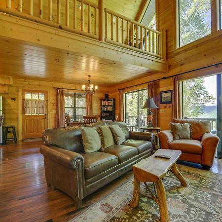 Bryson City Cabin With Hot Tub And Mountain Views! Extérieur photo